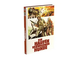 EIN HAUFEN VERWEGENER HUNDE The Inglorious Bastards 2 Disc Mediabook Cover B Limited 250 Edition Uncut Remastered 2K Blu ray DVD