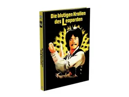 DIE BLUTIGEN KRALLEN DES LEOPARDEN 2 Disc Mediabook Cover C Limited 333 Edition Uncut Blu ray DVD