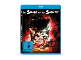 THE SWORD AND THE SORCERER Limited Edition Blu ray Cover B Uncut