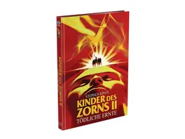 Stephen King s KINDER DES ZORNS 2 Toedliche Ernte 2 Disc Mediabook Cover C Limited 500 Edition Uncut Blu ray DVD