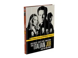 THE ITALIAN JOB Jagd auf Millionen 2 Disc Mediabook Cover B Blu ray DVD Limited 500 Edition Uncut