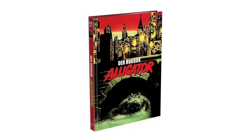 DER HORROR-ALLIGATOR - 2-Disc Mediabook Cover A (Blu-ray + DVD) Limited 500 Edition – Uncut