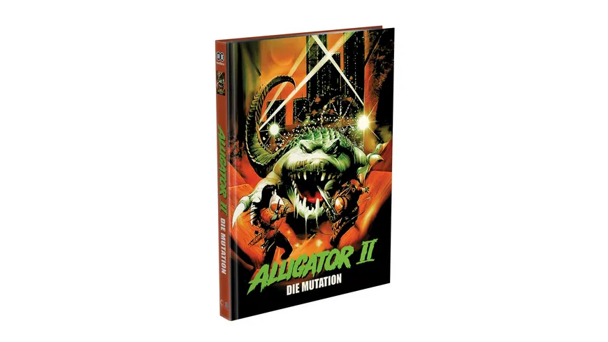 ALLIGATOR 2 – Die Mutation - 2-Disc Mediabook Cover A (Blu-ray + DVD) Limited 500 Edition – Uncut