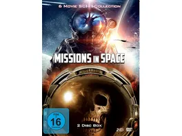 Missions in Space 6 Movie Sci Fi Collection Box 2 DVDs