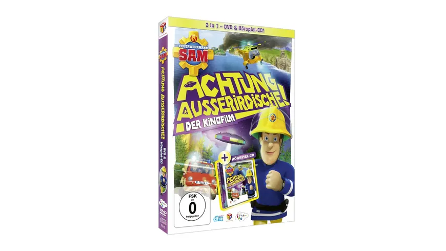 Feuerwehrmann Sam - Achtung Ausserirdische (Kinofilm) (+ CD Hörspiel)