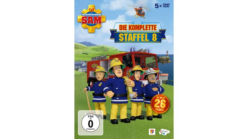 Feuerwehrmann Sam - Die komplette Staffel 8  [5 DVDs]