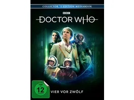 Doctor Who Fuenfter Doktor Vier vor Zwoelf ltd Mediabook 3 BRs