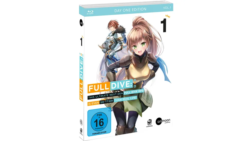 Full Dive: This Ultimate Next-Gen Full Dive RPG Is Even Shittier than Real  Life! (Original Japanese Version): Full Dive: This Ultimate Next-Gen Full  Dive RPG Is Even Shittier than Real Life! (Original