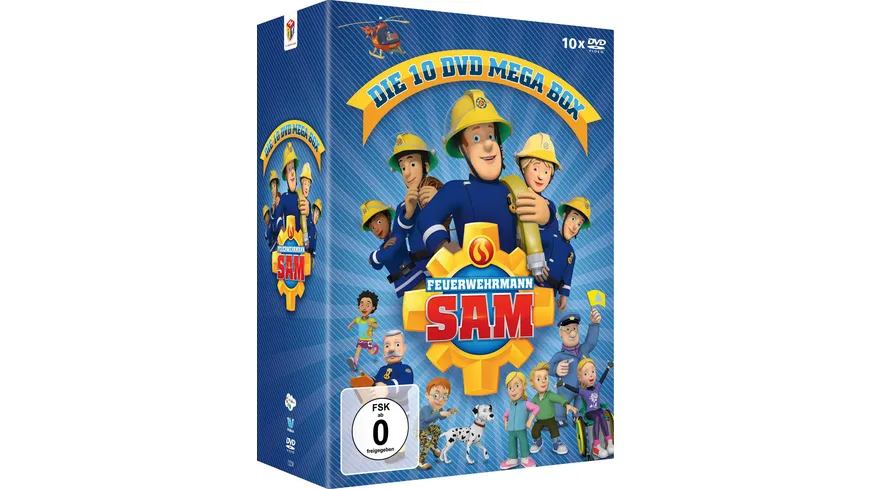 Feuerwehrmann Sam - Die 10 DVD MEGA BOX  [10 DVDs]