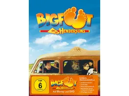 Bigfoot und die Hendersons Mediabook Cover F Limited Edition auf 333 Stueck Blu ray DVD