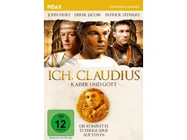 Ich Claudius Kaiser und Gott Die komplette 13 teilige preisgekroente Kult Serie mit umfangreichem Bonusmaterial Pidax Historien Klassiker 5 DVDs
