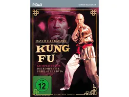 Kung Fu Komplettbox Ungekuerzte Fassung Die komplette Kultserie mit David Carradine Pidax Serien Klassiker 11 DVDs