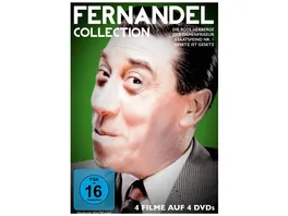 Fernandel Collection 4 Filme mit dem franzoesischen Filmstar 4 DVDs