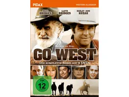 Go West Harts of the West Die komplette Westernserie mit Starbesetzung Pidax Western Klassiker 4 DVDs