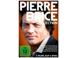 Pierre Brice Collection 5 Filme mit dem beliebten Schauspieler 5 DVDs