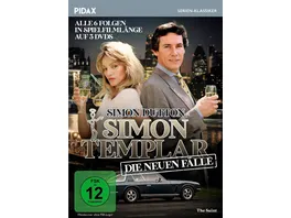 Simon Templar Die neuen Faelle Alle 6 Folgen in Spielfilmlaenge Pidax Serien Klassiker 3 DVDs