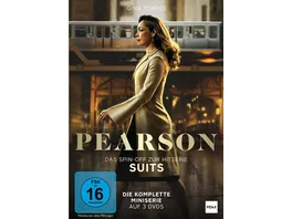 Pearson Das 10 teilige Spin off zur Hitserie SUITS 3 DVDs