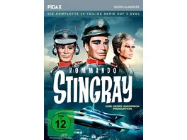 Kommando Stingray Die komplette 39 teilige Serie von Gerry Anderson Pidax Serien Klassiker 5 DVDs
