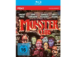 Monster Club Remastered Edition Schwarzhumoriger Gruselfilm mit Starbesetzung Pidax Film Klassiker