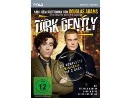 Dirk Gently Die komplette Miniserie nach dem Kultroman von Douglas Adams Pidax Serien Klassiker 2 DVDs