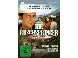 Die Buschspringer Die komplette 13 teilige Abenteuerserie mit Starbesetzung Pidax Serien Klassiker 2 DVDs