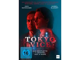 Tokyo Vice Staffel 1 Die ersten 8 Folgen der Noir Krimiserie 3 DVDs