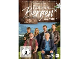 Daheim in den Bergen Vol 1 Die ersten 5 Spielfilmfolgen der beliebten Alpensaga 3 DVDs