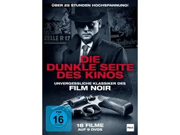 Die dunkle Seite des Kinos Unvergessliche Klassiker des Film Noir Eine Sammlung von 18 Film Noir Klassikern 9 DVDs