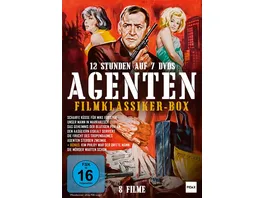 Agenten Filmklassiker Box Acht europaeische Agentenfilme mit absoluter Starbesetzung 7 DVDs