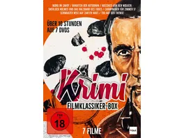 Krimi Filmklassiker Box Sieben deutsche Kriminalfilme mit absoluter Starbesetzung 7 DVDs