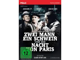 Zwei Mann ein Schwein und die Nacht von Paris La traversee de Paris Remastered Edition Pidax Film Klassiker