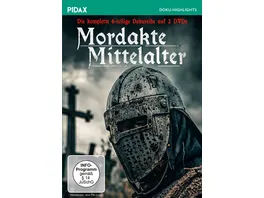 Mordakte Mittelalter Die komplette 6 teilige Dokureihe ueber historische Mordfaelle Pidax Doku Highlights 2 DVDs