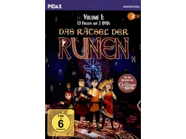 Das Raetsel der Runen Vol 1 ueberarbeitete Fassung Pidax Animation 2 DVDs