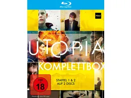 Utopia Komplettbox Die komplette dystopische Thriller Serie mit Kultstatus 2 BRs