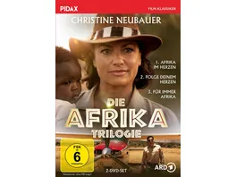 Die Afrika Trilogie Die komplette 3 teilige Spielfilmreihe mit Starbesetzung Pidax Film Klassiker 2 DVDs