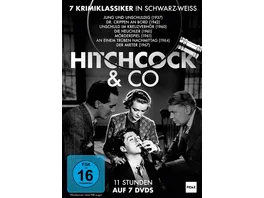 Hitchcock Co 7 Filmklassiker Sieben unvergessliche Nervenkitzel Klassiker mit Starbesetzung 7 DVDs