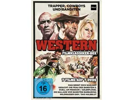 Western Filmklassiker Box Trapper Cowboys und Banditen Sieben spannende Filmklassiker mit Starbesetzung 7 DVDs