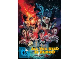 All You Need Is Blood UHD 2 Disc Limited Edition Mediabook 4K Ultra HD Blu ray