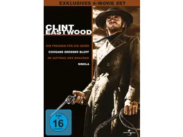 Clint Eastwood Collection 4 Movie Set 4 DVDs