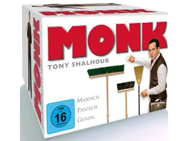 Monk Staffel 1 8 Gesamtbox 32 DVDs