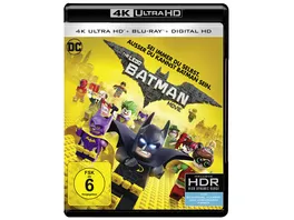 The Lego Batman Movie 4K Ultra HD Blu ray