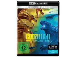 Godzilla II King of the Monsters 4K Ultra HD Blu ray 2D