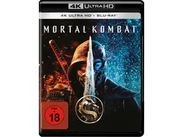 Mortal Kombat 2021 4K Ultra HD Blu ray 2D