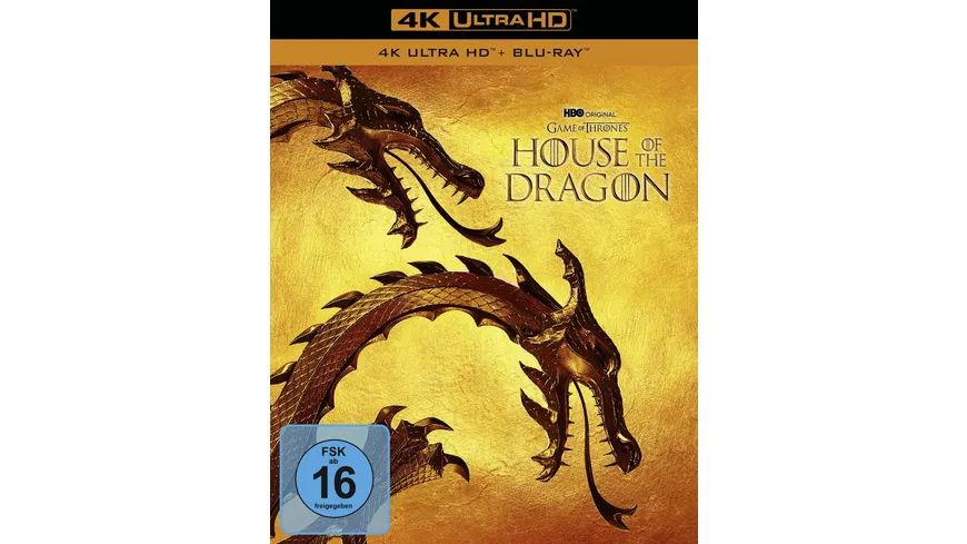 House of the Dragon - Staffel 1  (4 4K Ultra HD)  (+ 4 Blu-rays)
