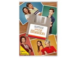 Young Sheldon Staffel 5 4 DVDs