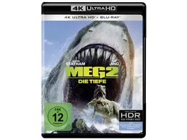 Meg 2 Die Tiefe 4K Ultra HD Blu ray 2D