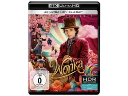 Wonka 4K Ultra HD Blu ray