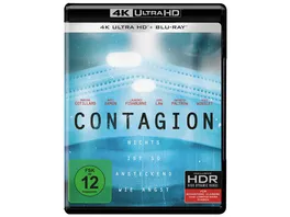 Contagion 4K Ultra HD Blu ray