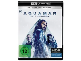 Aquaman Lost Kingdom 4K Ultra HD Blu ray