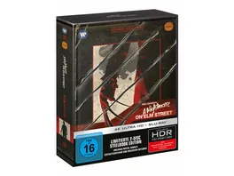 Nightmare on Elm Street Moerderische Traeume Steelbook Limited Collector s Edition 4K Ultra HD Blu ray